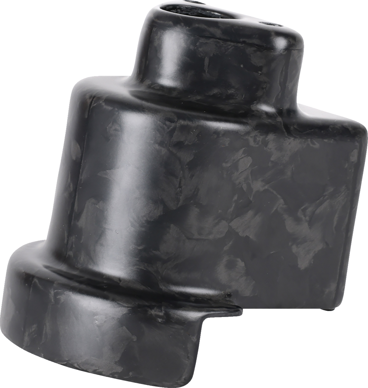 THRASHIN SUPPLY CO. Cover Steering Lock - Matte Forged Carbon Fiber