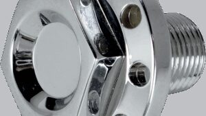 JOKER MACHINE Steering Stem Bolt - Chrome-Plated - '99-'05 FXD | '88-'20 XL