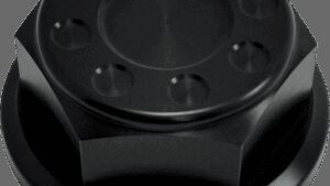 JOKER MACHINE Steering Stem Nut - Black Anodized