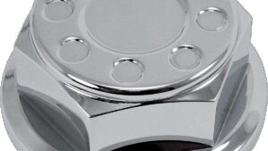 JOKER MACHINE Steering Stem Nut - Chrome-Plated