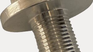 PRO-ONE PERF.MFG. Steering Stem Bolt - Raw Aluminum