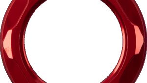 MOOSE OFFROAD Steering Stem Nut - Red