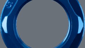 MOOSE OFFROAD Steering Stem Nut - Blue