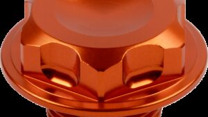 MOOSE OFFROAD Steering Stem Nut - Orange