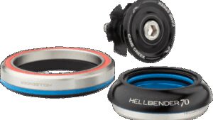 CANE CREEK CYCLING COMPONENTS Hellbender 70 Headset - Complete - IS42/28.6/H9 - IS52/40 - Black