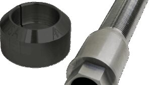 ALLOY ART Steering Stem - Upper - Black