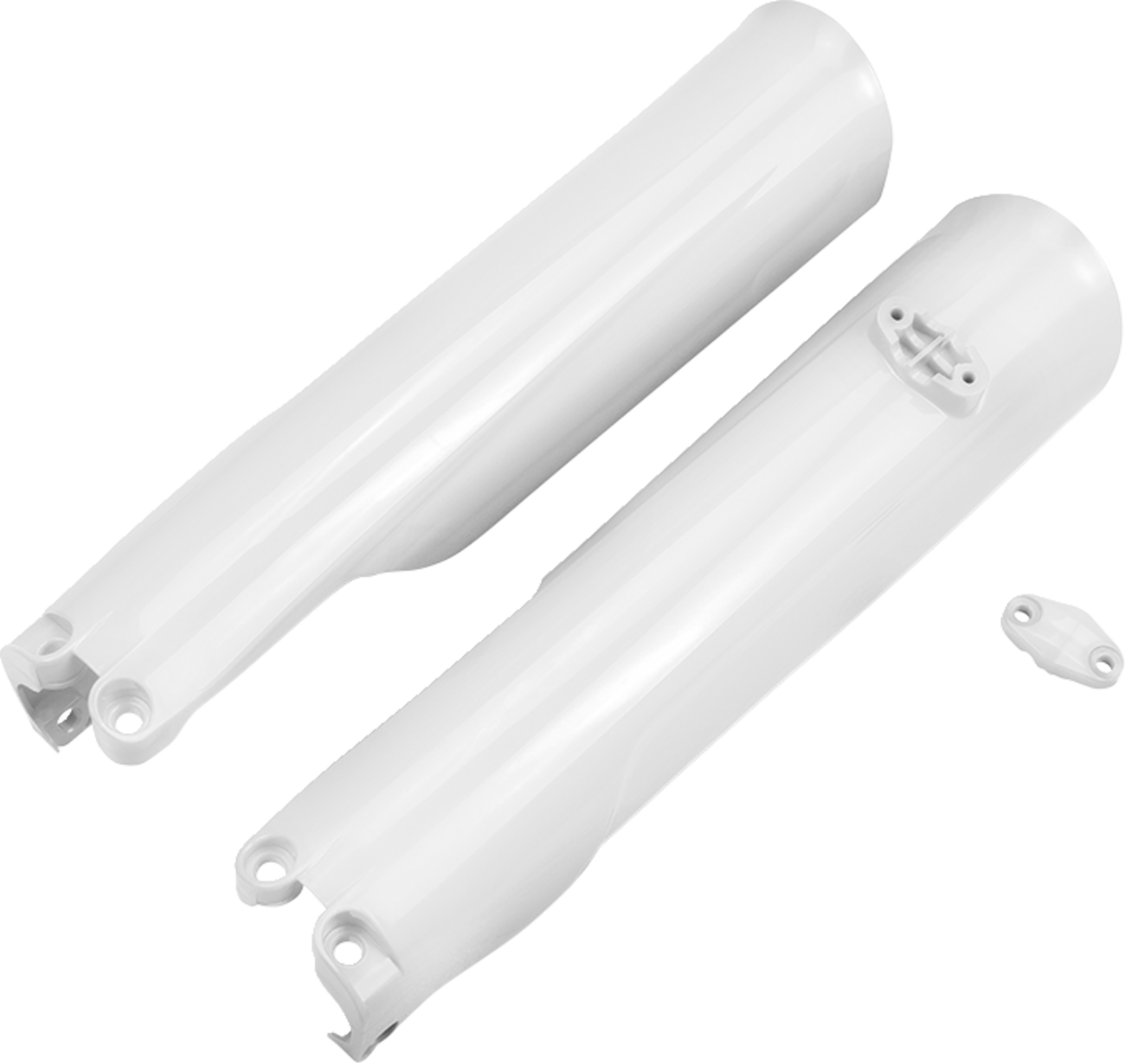 UFO FORK COVER SX/SXF WHITE