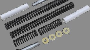 BURLY BRAND Slammer Kit - Front - Lowers 2.00" - '89 - '99