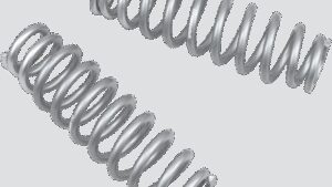 HIGH LIFTER Shock Springs - Front - Silver