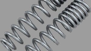 HIGH LIFTER Shock Springs - Rear - Silver