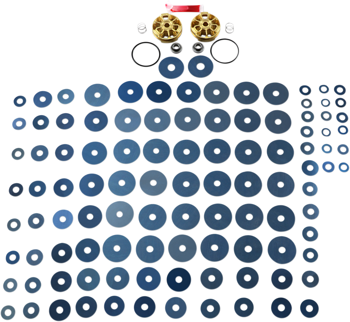 RACE TECH FK GOLD VALVE 35X6MM