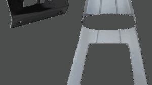 PAUL YAFFE BAGGER NATION Chin Spoiler Swoop - 2 Pc - For Mini Monkey Engine Guards