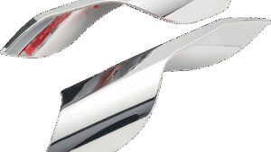 CIRO Heat Deflectors - Chrome - Indian