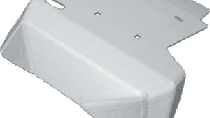 MOOSE OFFROAD Skid Plate - Silver - Kawasaki - KLX 140 L/G/R | 140R F/L