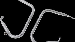 DRAG SPECIALTIES Saddlebag Guards - Chrome