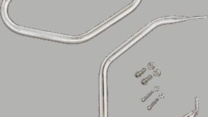 DRAG SPECIALTIES Saddlebag Guard - Chrome