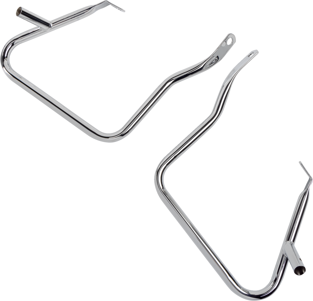 DRAG SPECIALTIES Saddlebag Guards - Chrome