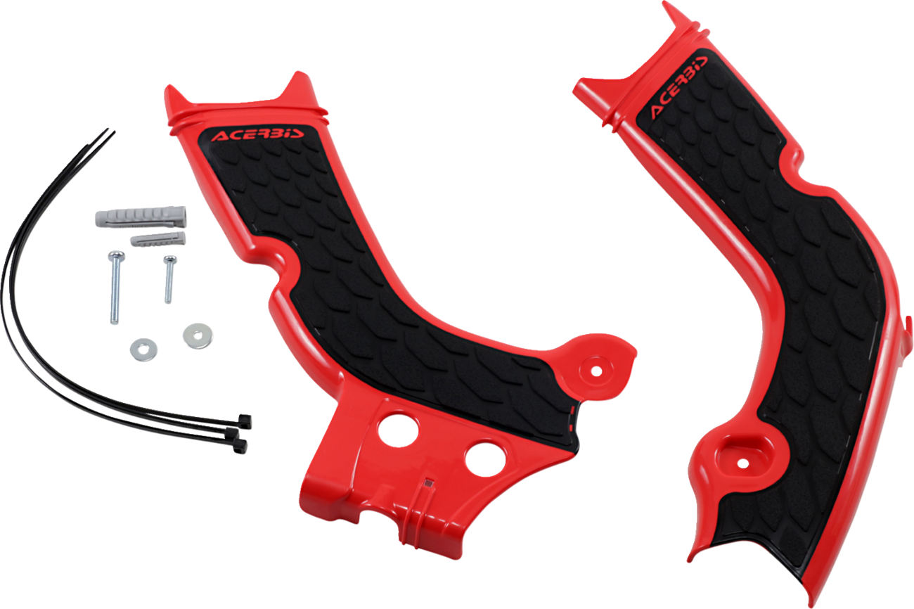 ACERBIS FRAME GRDS HON RED/BLK - Image 2