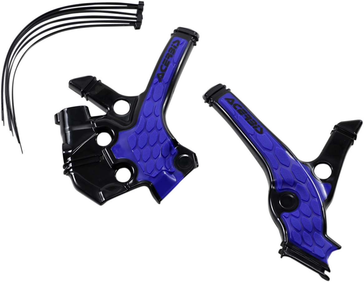 ACERBIS FRAME GRDS YAM BLK/BLUE