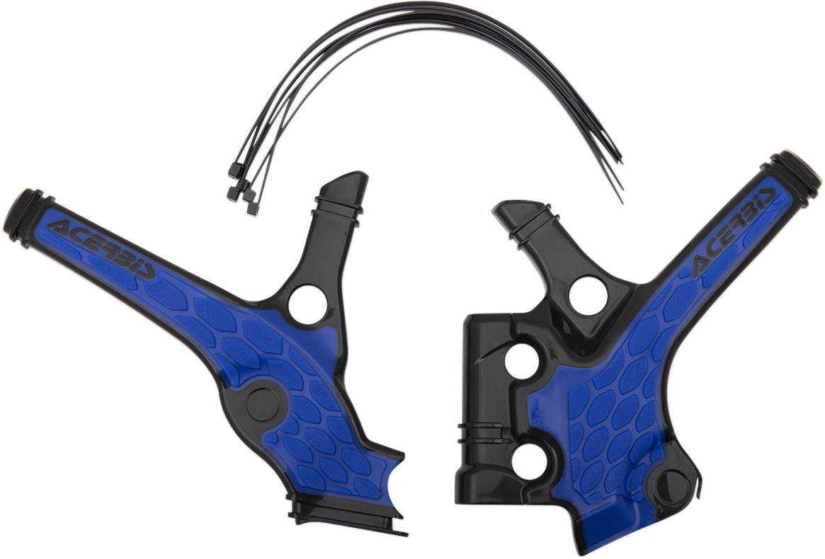 ACERBIS FRAME GRDS YAM BLK/BLUE - Image 2