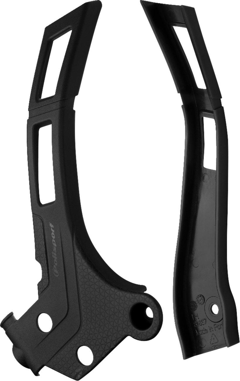 POLISPORT Frame Guards - Black - YZ 125/250 | 125/250 X