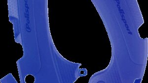 POLISPORT Frame Guards - Blue - Yamaha