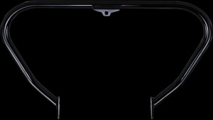 COBRA FREEWAY BARS-V BLK DYNA