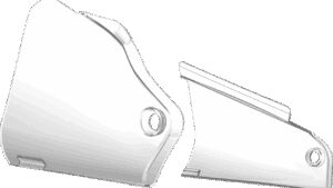 POLISPORT Graphic Guards Protector - Transparent - Husqvarna