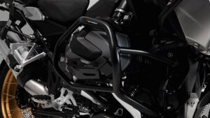 SW-MOTECH Crash Bar - Left/Right - Black - BMW - 1250 GS/R/RS