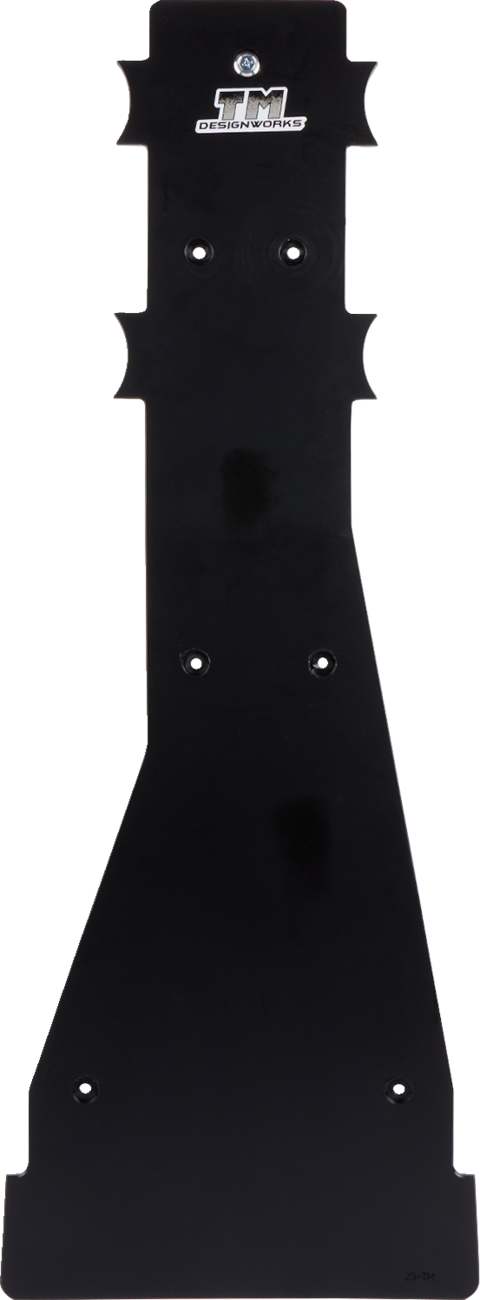 T.M. DESIGNWORKS SKID PLATE PLAS YFZ350 BK