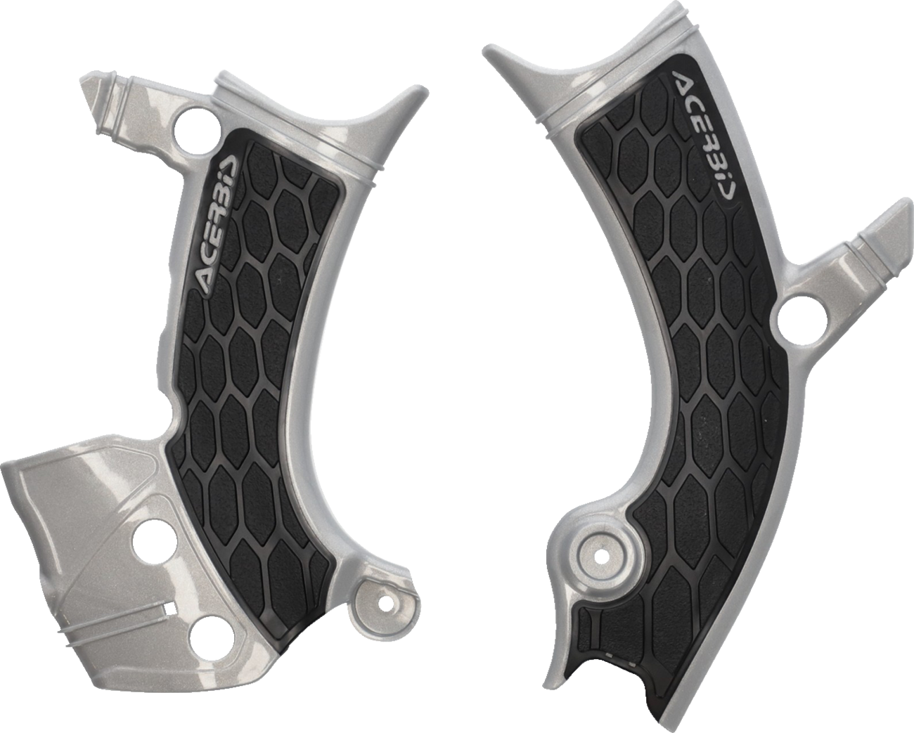 ACERBIS FRAME GUARDS X GRIP YZ450F SIL/BLK