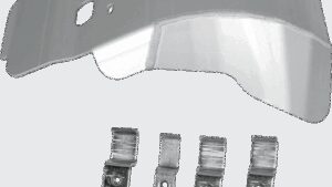 MOOSE OFFROAD Skid Plate - Silver - Honda - CRF450R