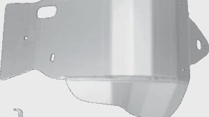 MOOSE OFFROAD Skid Plate - Silver - Yamaha - WR 250 F