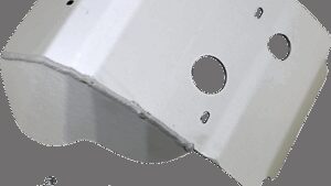 MOOSE OFFROAD Skid Plate - Silver - Honda - CRF250L