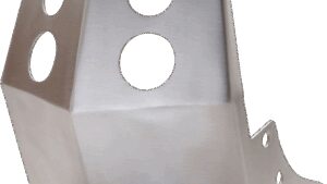 SPEED MERCHANT Skid Plate - Aluminum - Softail