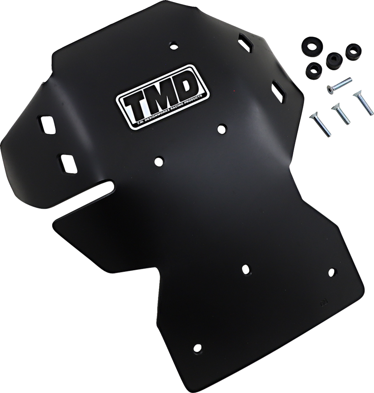 T.M. DESIGNWORKS Skid Plate - Black - DR-Z 400/450SM