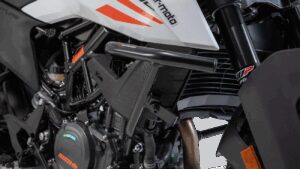 SW-MOTECH Crash Bar - Left/Right - Black - KTM - 390 Adventure