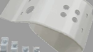 MOOSE OFFROAD Skid Plate - Silver - Honda - CRF 450 R/RX '21-'22