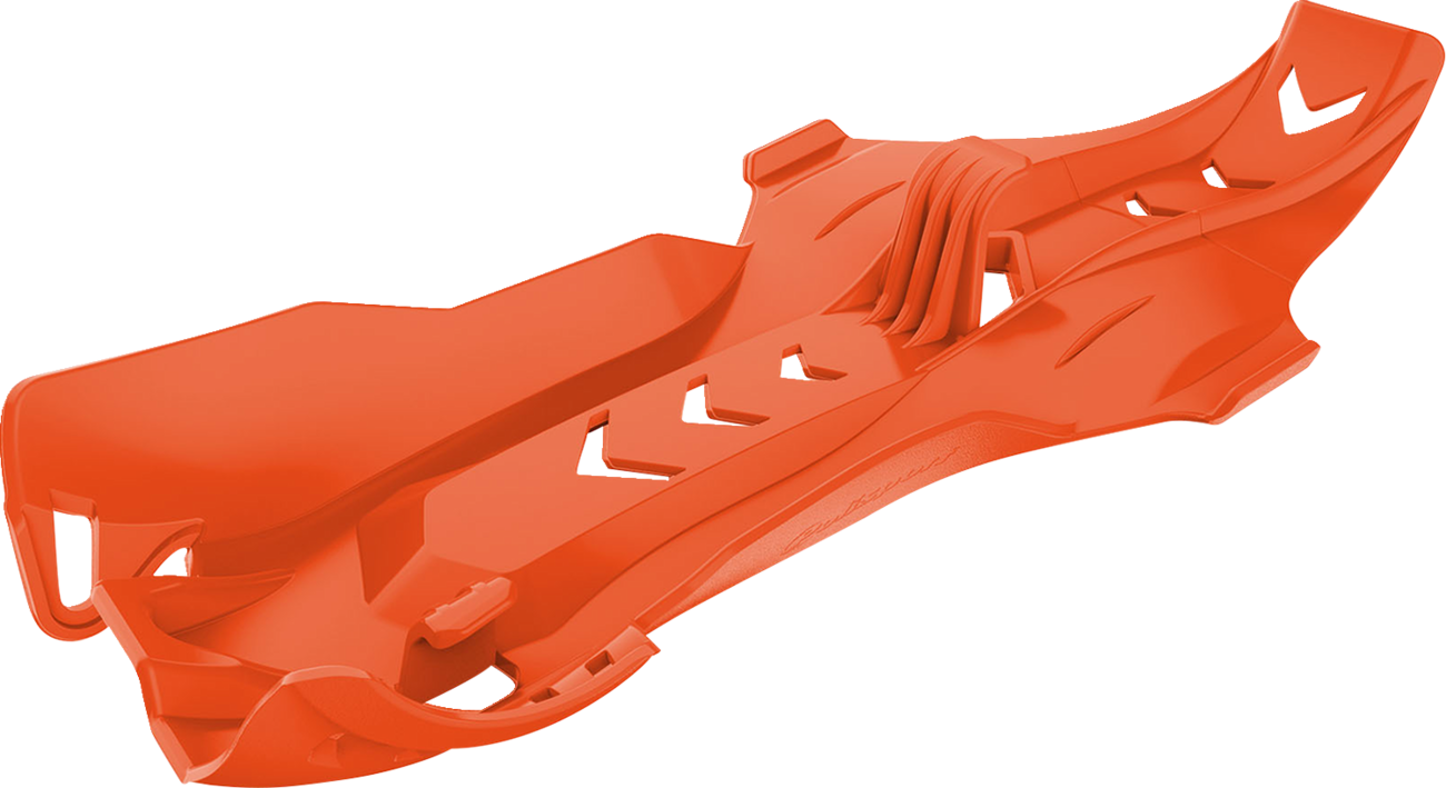 POLISPORT Fortress Skid Plate - Orange - KTM | Husqvarna