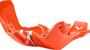 POLISPORT Fortress Skid Plate - '16 OEM Orange - KTM