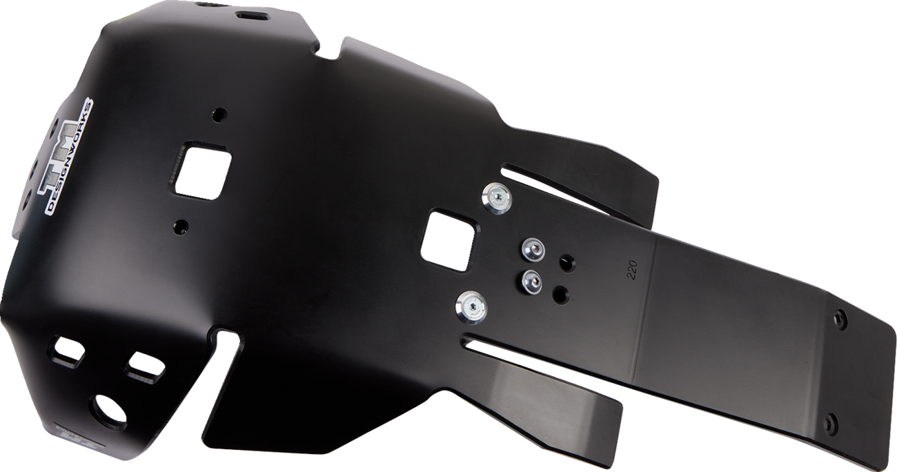 T.M. DESIGNWORKS Skid Plate - Black - Honda