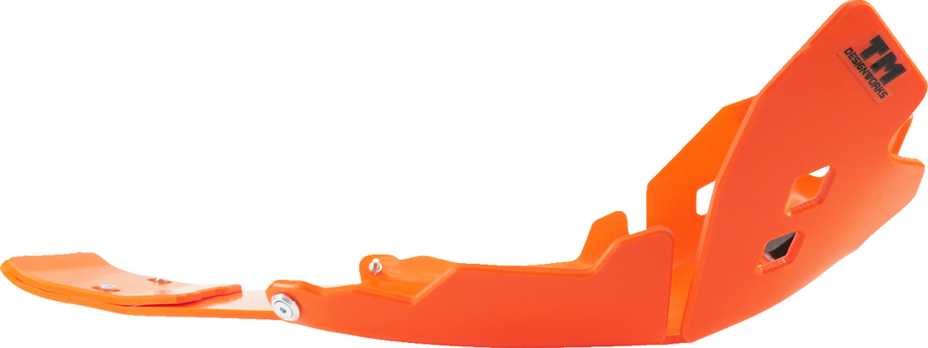T.M. DESIGNWORKS Skid Plate - Orange - Gas Gas | Husqvarna | KTM
