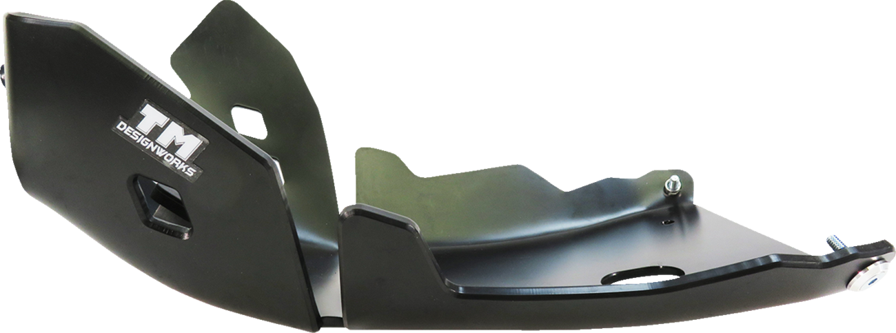 T.M. DESIGNWORKS Skid Plate - Black - Gas Gas | Husqvarna | KTM