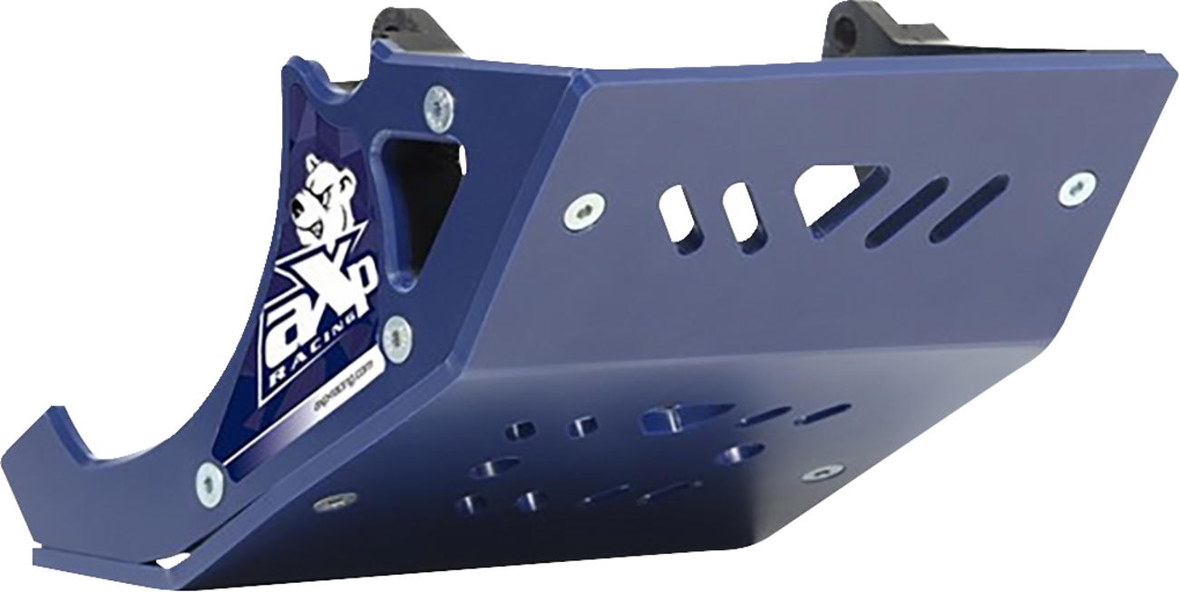 AXP RACING Skid Plate - Surron Light Bee - 6 mm - Blue