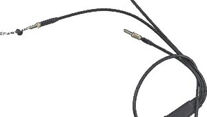 PARTS UNLIMITED Black Vinyl Throttle Cable - Polaris