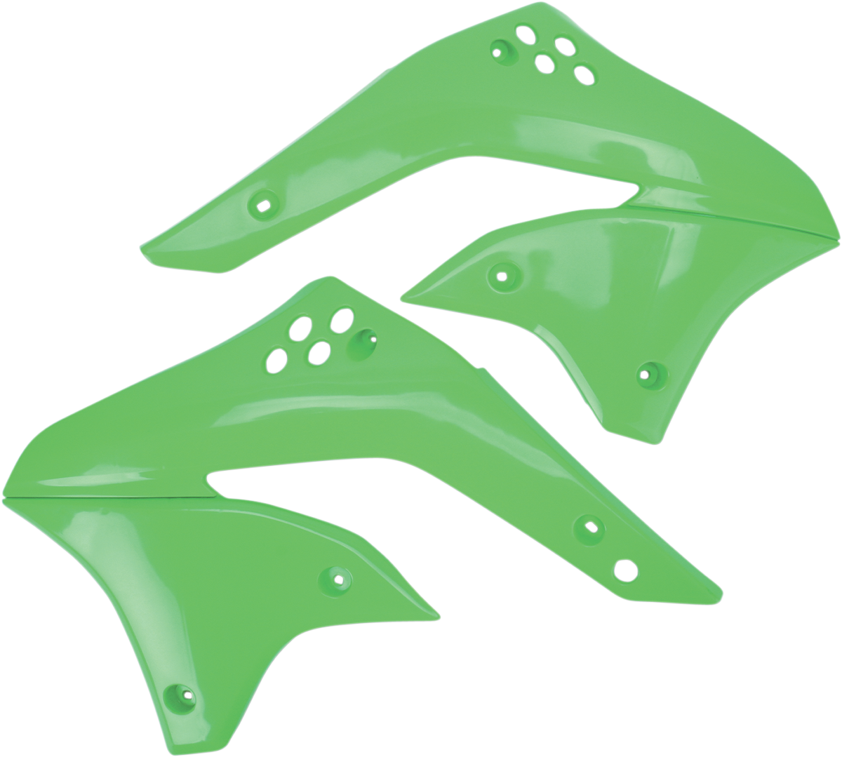 UFO SHROUD RAD KXF450 GRN