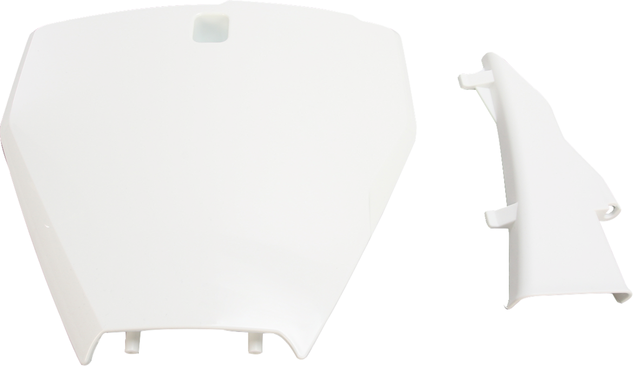 ACERBIS PLATE FRONT # HUS WHT