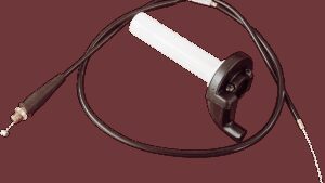 PARTS UNLIMITED Straight Pull Twist Throttle w/ Cable