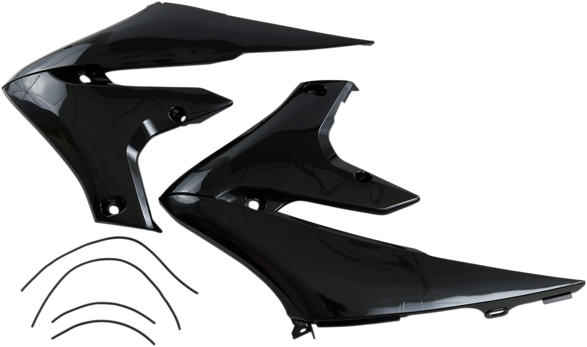 UFO SHROUD RAD YZF450 BLACK