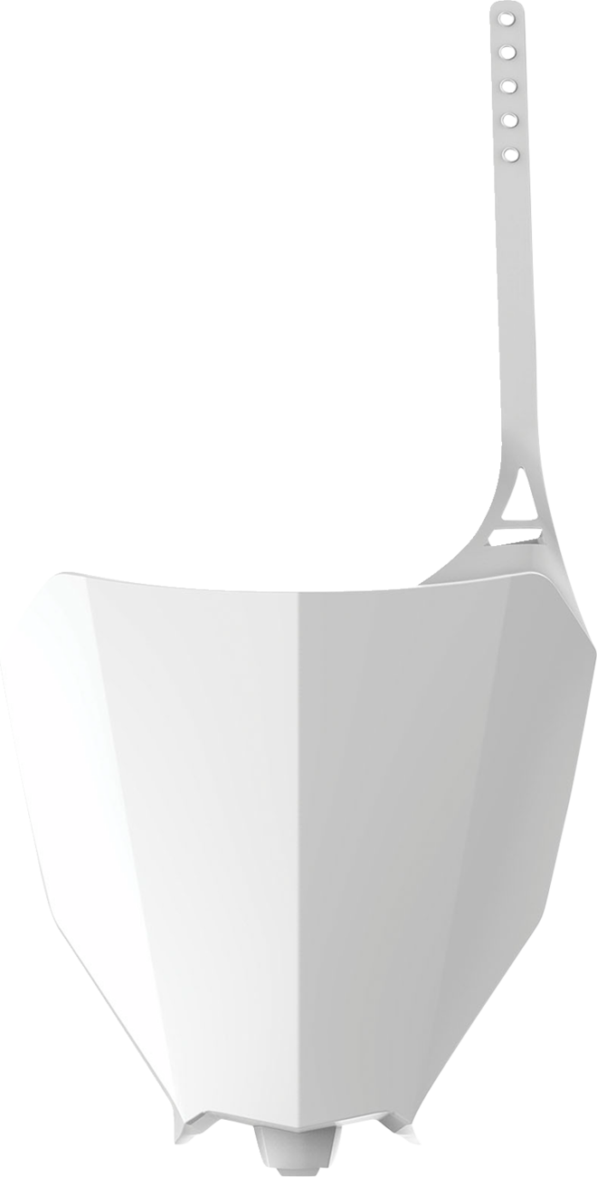 POLISPORT PLATE# RESTYLE CR125 WH